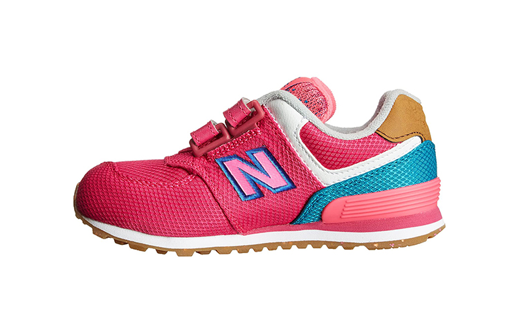 Buy (TD) ニューバランス574 ピンクベルクロ KG574T4I