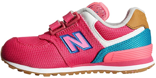 (TD) New Balance 574 'Pink Velcro' Perekat Merah Muda KG574T4I Buy (TD) New Balance 574 'Pink Velcro' Perekat Merah Muda KG574T4I