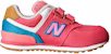 (TD) New Balance 574 'Velcro Merah Jambu' KG574T4I