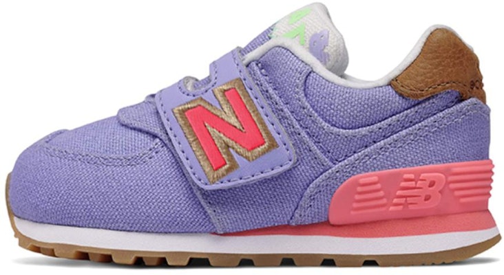 嬰兒 New Balance 574系列 魔鬼氈 低筒休閒跑鞋 紫色 Buy 嬰兒 New Balance 574系列 魔鬼氈 低筒休閒跑鞋 紫色