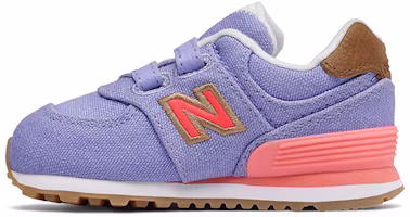 (Infant) New Balance 574 'Purple Velcro' IV574T4 (Infant) New Balance 574 'Purple Velcro' IV574T4