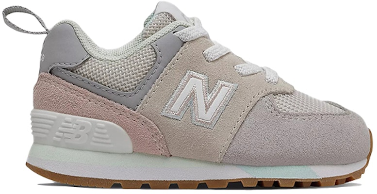 (Infant) New Balance 574 'Rain Cloud Oyster Pink' ID574PG1 Order (Infant) New Balance 574 'Rain Cloud Oyster Pink' ID574PG1