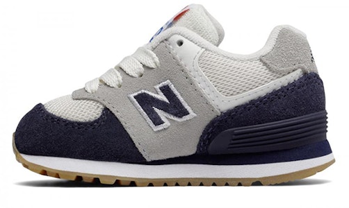 嬰童 New Balance 574 Resorty 防滑透氣 低幫運動跑步鞋 灰藍拼接 Buy 嬰童 New Balance 574 Resorty 防滑透氣 低幫運動跑步鞋 灰藍拼接