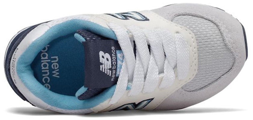 (Infant) New Balance 574 'Shadow Logo Pack - White Blue' IC574UPN Lookbook (Infant) New Balance 574 'Shadow Logo Pack - White Blue' IC574UPN