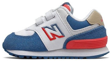 (Infant) New Balance 574 'White Blue' IV574SCF (Infant) New Balance 574 'White Blue' IV574SCF