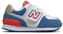 (TD) New Balance 574 'Putih Biru' IV574SCF