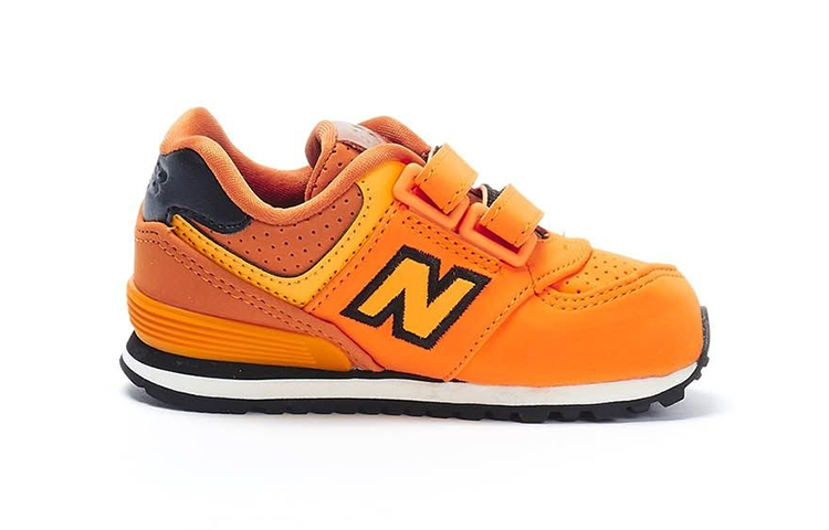 Order (TD) New Balance 574 'Kuning Oranye Velcro' KV574YOI