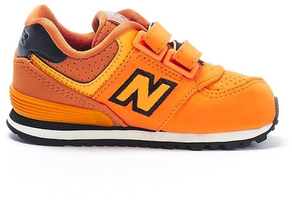 嬰幼兒 New Balance 574系列 魔鬼氈 低筒休閒跑步鞋 黃橙色 Order 嬰幼兒 New Balance 574系列 魔鬼氈 低筒休閒跑步鞋 黃橙色
