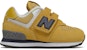 (TD) 뉴발란스 574 옐로 벨크로 (New Balance 574 Yellow Velcro) IV574HX1