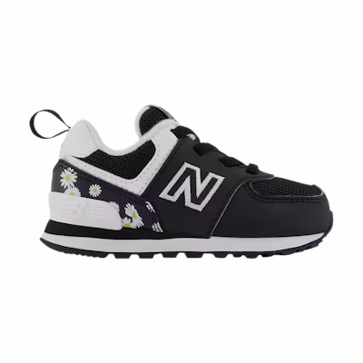 (Infant) NB 574 Bungee 'Black Florals'