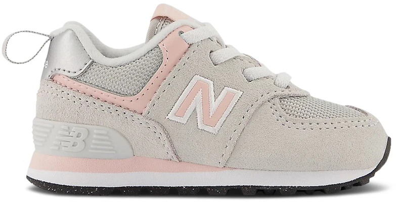 (Infant) New Balance 574 Bungee 'Core Pack - Rain Cloud Pink Haze' ID574EVK Buy (Infant) New Balance 574 Bungee 'Core Pack - Rain Cloud Pink Haze' ID574EVK