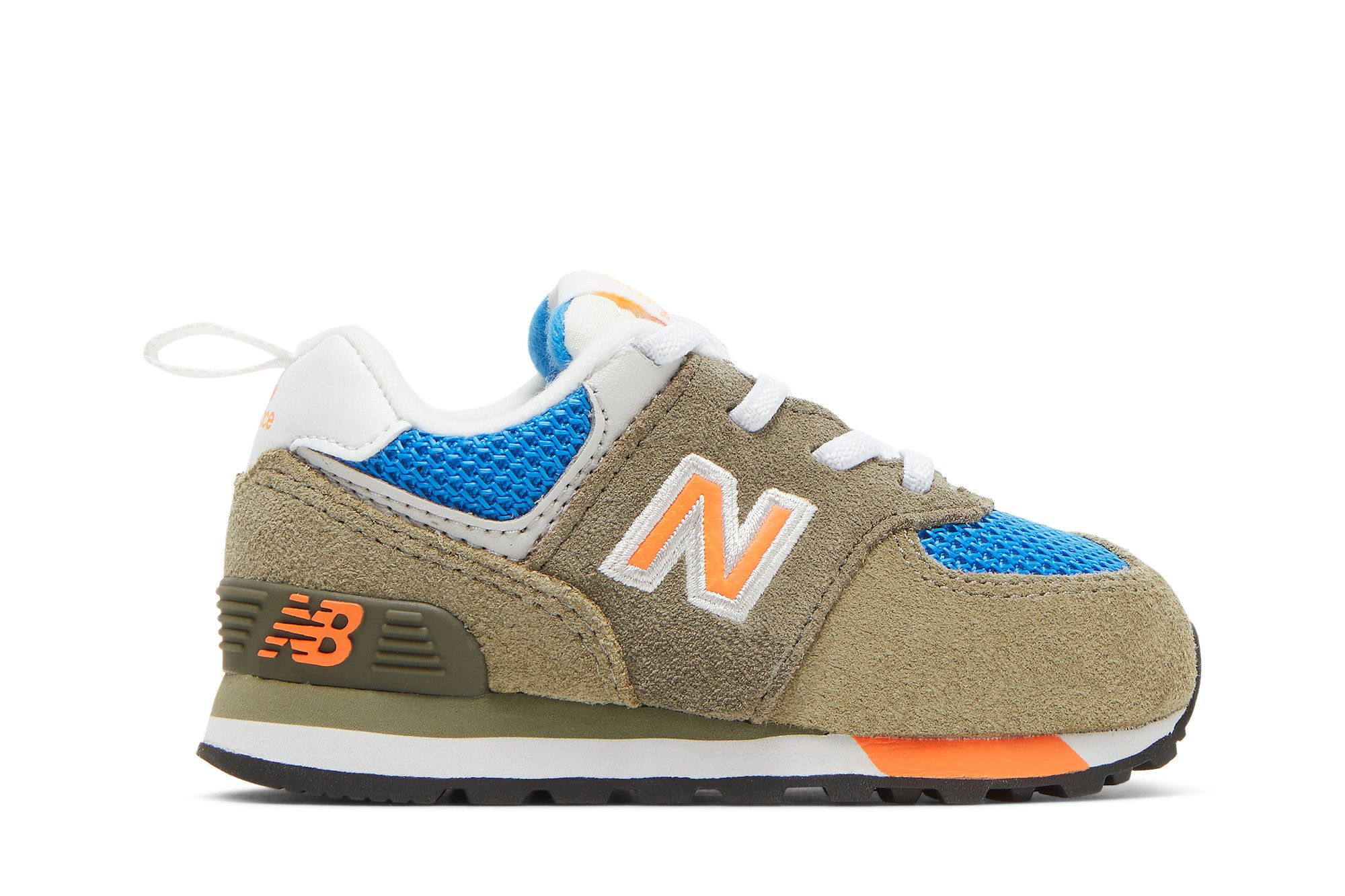 (Infant) New Balance 574 Bungee 'True Camo Vibrant Orange' ID574LA1