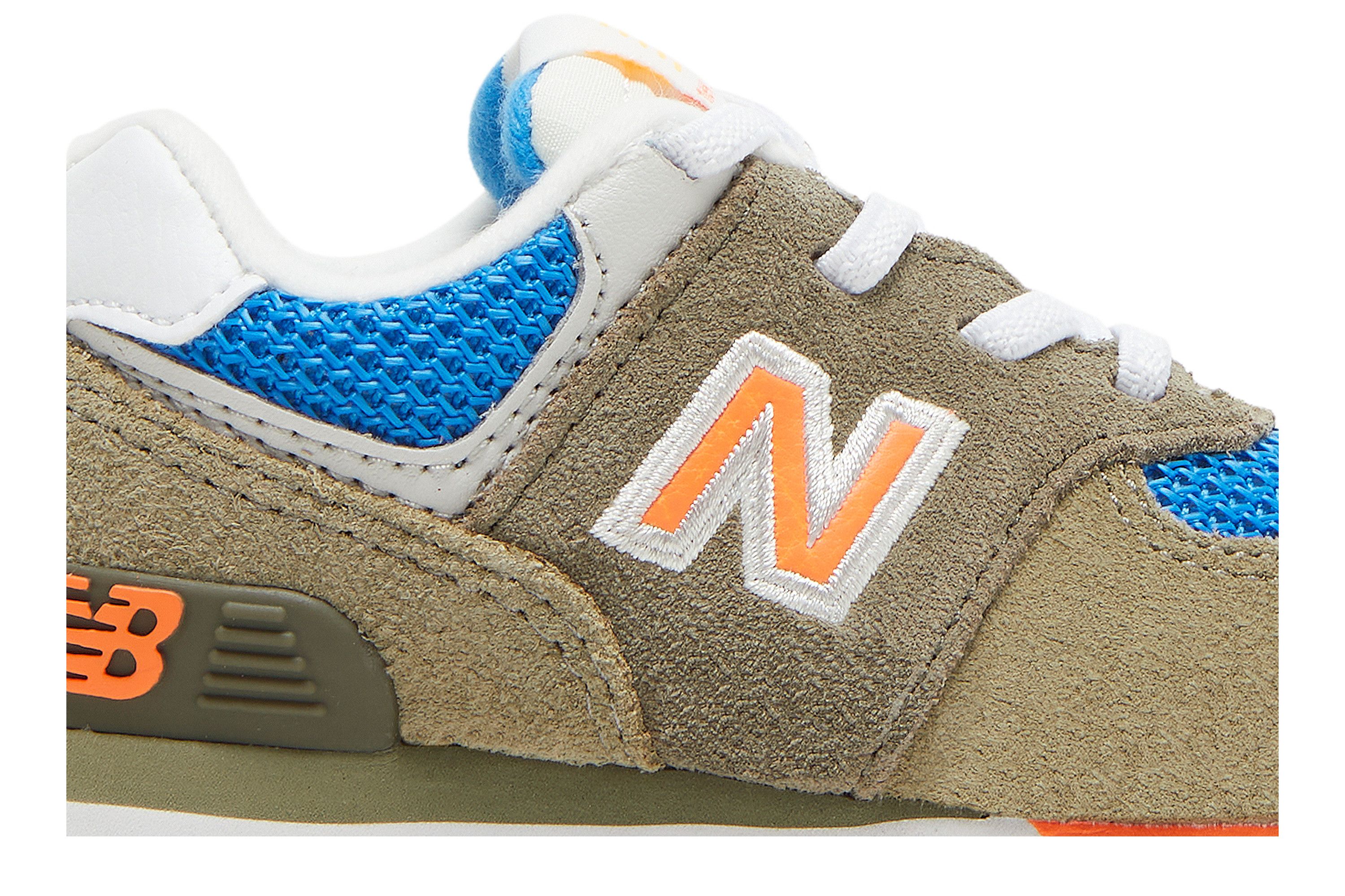 Order (TD) New Balance 574 Bungee ''True Camo Fel oranje'' ID574LA1