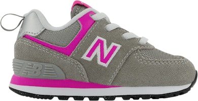 (Infant) New Balance 574 Bungee Wide 'Core Pack - Grey Pink' ID574EVP-W (Infant) New Balance 574 Bungee Wide 'Core Pack - Grey Pink' ID574EVP-W