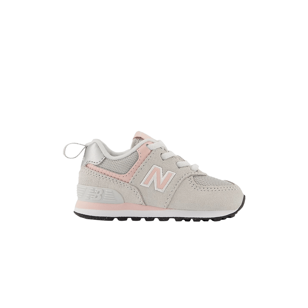 Buy (嬰兒) New Balance 574 寬鬆彈性鞋帶 '核心系列 - 雨雲粉色霧' ID574EVK-W