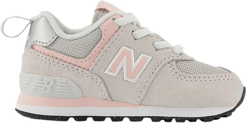 (嬰兒) New Balance 574 寬鬆彈性鞋帶 '核心系列 - 雨雲粉色霧' ID574EVK-W Buy (嬰兒) New Balance 574 寬鬆彈性鞋帶 '核心系列 - 雨雲粉色霧' ID574EVK-W