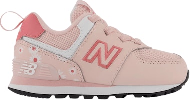 (Infant) New Balance 574 Bungee Wide 'Pink Florals' ID574FS1-W (Infant) New Balance 574 Bungee Wide 'Pink Florals' ID574FS1-W