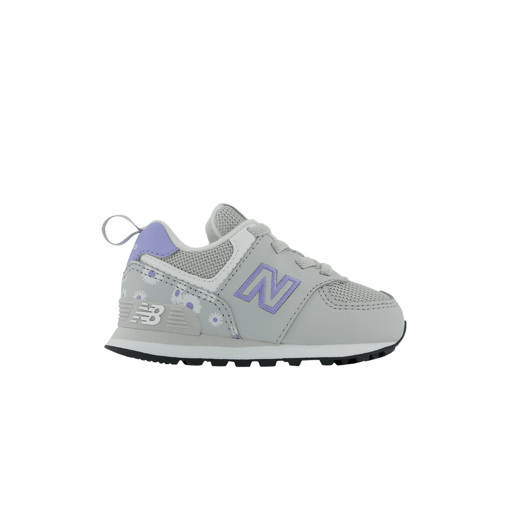 (Infant) New Balance 574 Bungee Wide 'Summer Fog Violet Florals' ID574FR1-W