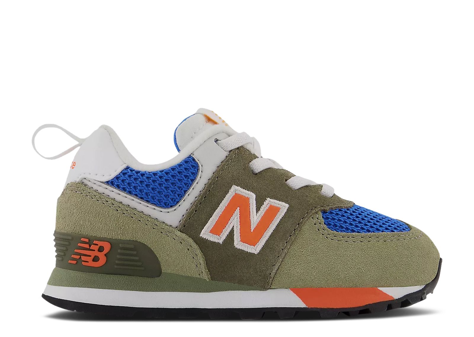 (Infant) New Balance 574 Bungee Wide 'True Camo Vibrant Orange' ID574LA1-W