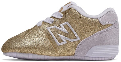 (Infant) New Balance 574 Crib 'Gold' KL574AUC (Infant) New Balance 574 Crib 'Gold' KL574AUC