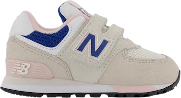 (Infant) New Balance 574 Hook & Loop 'Moonbeam Blue Groove' IV574LK1-W (Infant) New Balance 574 Hook & Loop 'Moonbeam Blue Groove' IV574LK1-W