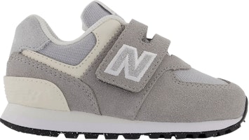(Infant) New Balance 574 Hook & Loop 'Team Away Grey' IV574RD1-W (Infant) New Balance 574 Hook & Loop 'Team Away Grey' IV574RD1-W