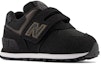 Order (Infant) New Balance 574 Hook & Loop Wide 'Black Grey' IV574EB1-W