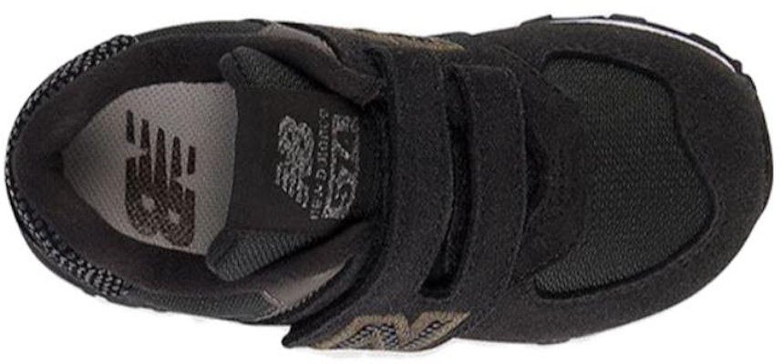 (Infant) New Balance 574 Hook & Loop Wide 'Black Grey' IV574EB1-W Lookbook (Infant) New Balance 574 Hook & Loop Wide 'Black Grey' IV574EB1-W