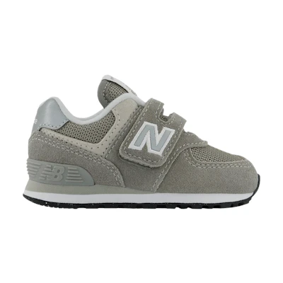 (Infant) NB 574 Hook & Loop Wide 'Core Pack - Grey'