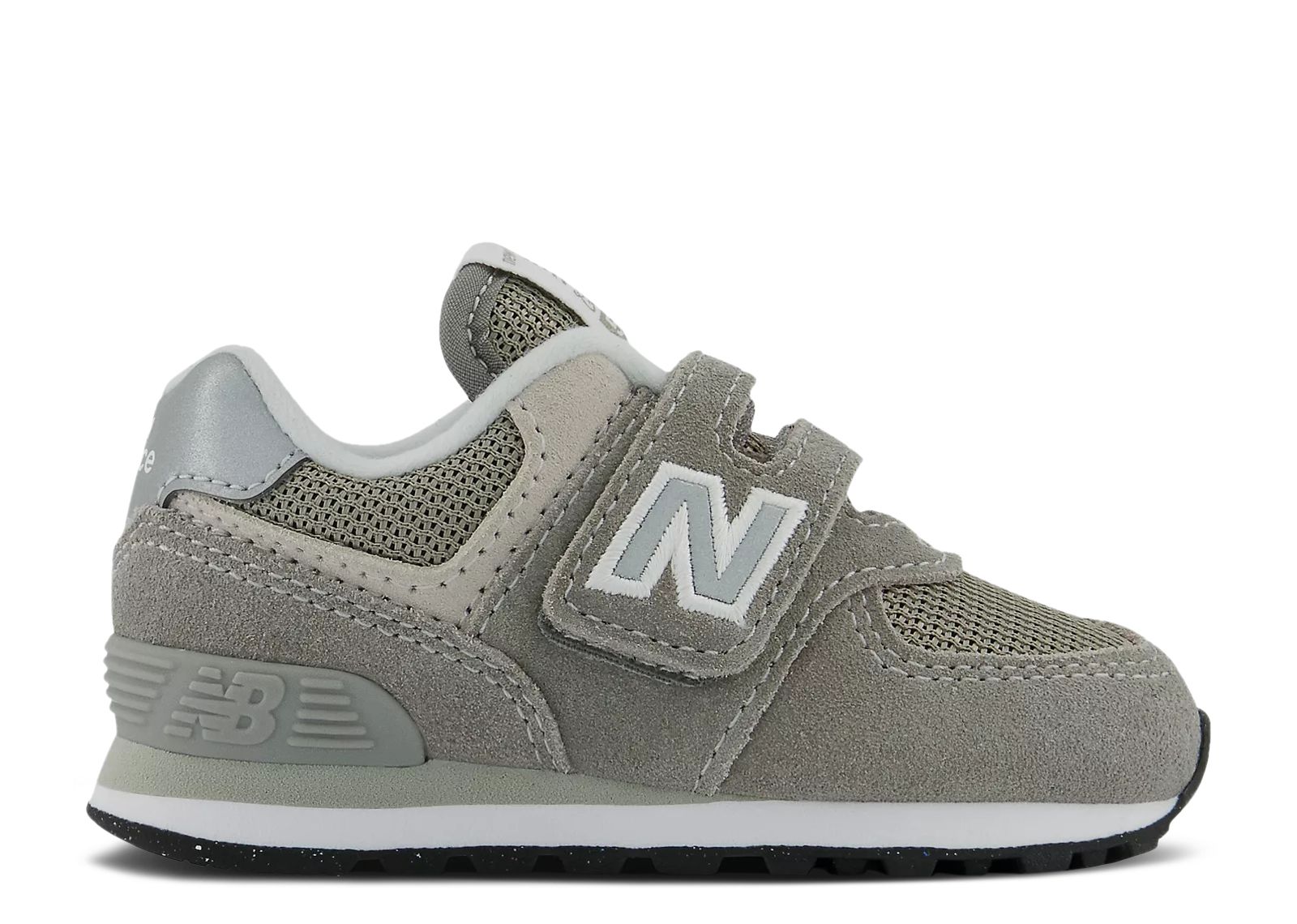 (Infant) New Balance 574 Hook & Loop Wide 'Core Pack - Grey' IV574EVG-W