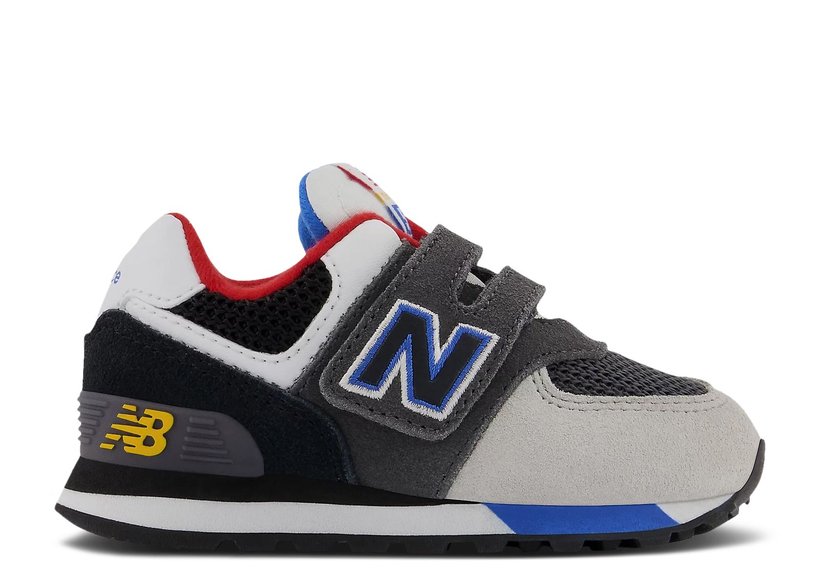 (Infant) New Balance 574 Hook & Loop Wide 'Magnet Serene Blue' IV574LB1-W