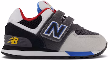 (Infant) New Balance 574 Hook & Loop Wide 'Magnet Serene Blue' IV574LB1-W (Infant) New Balance 574 Hook & Loop Wide 'Magnet Serene Blue' IV574LB1-W