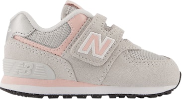 (Infant) New Balance 574 Hook & Loop Wide 'Rain Cloud Pink Haze' IV574EVK-W (Infant) New Balance 574 Hook & Loop Wide 'Rain Cloud Pink Haze' IV574EVK-W