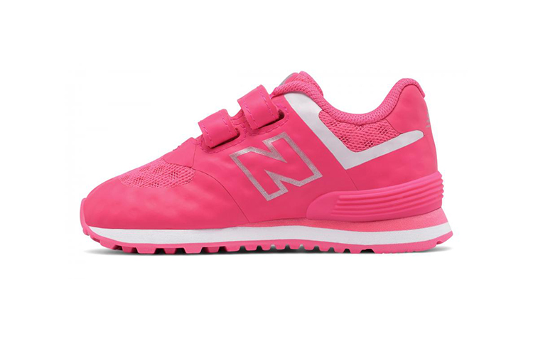 Buy 嬰幼兒 New Balance 574 Hook and Loop Breathe 魔術貼 低筒休閒運動鞋 粉色