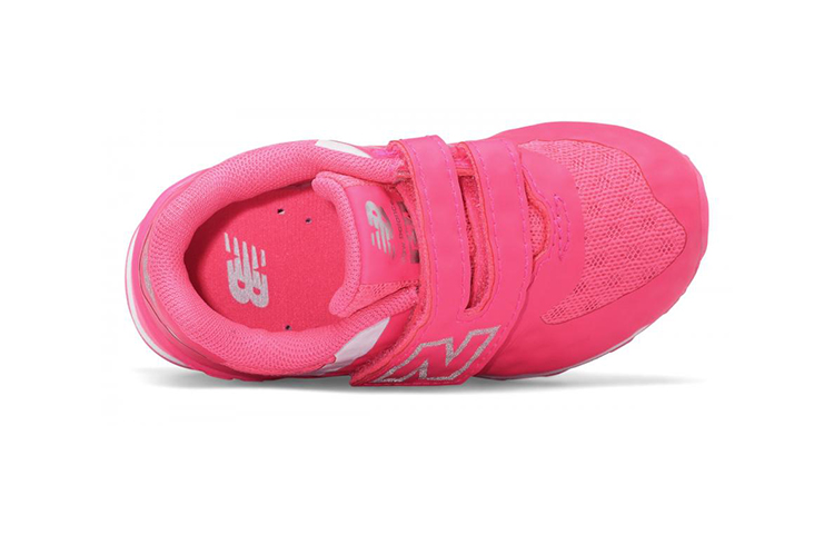 Lookbook 嬰幼兒 New Balance 574 Hook and Loop Breathe 魔術貼 低筒休閒運動鞋 粉色
