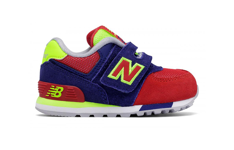 (Infant) NB 574 Hook and Loop 'Cut and Paste Red Purple' 圖 2
