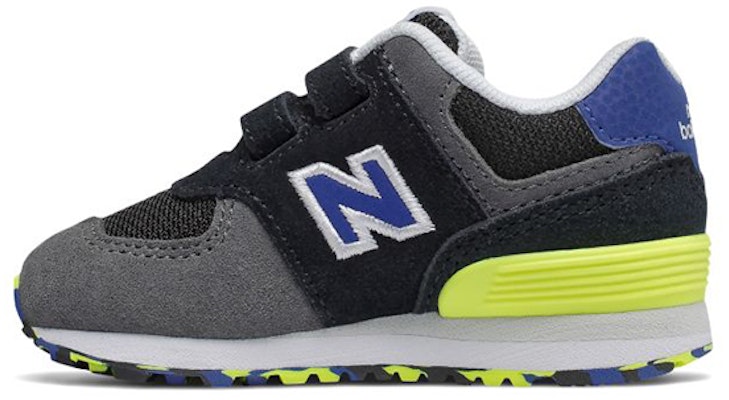 (Infant) New Balance 574 Hook and Loop 'Grey Black' IV574UJC Buy (Infant) New Balance 574 Hook and Loop 'Grey Black' IV574UJC