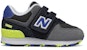 (Infant) New Balance 574 Hook and Loop 'Grey Black' IV574UJC