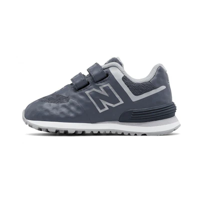 (Infant) NB 574 Hook and Loop 'Grey Blue'