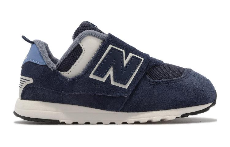 Order (TD) New Balance 574 New-B Hook & Loop 'Heritage Blue' Biru Warisan NW574ND1