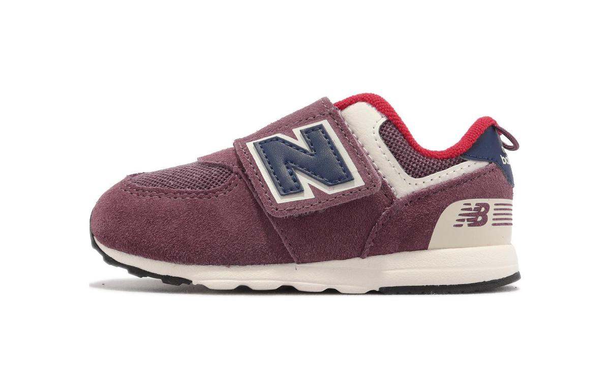 Buy (TD) New Balance 574 New-B Hook & Loop 'Burdeos Lavado Azul Marino' NW574NX1
