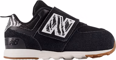 (Infant) New Balance 574 New-B Hook & Loop 'Zebra' NW574AZ1 (Infant) New Balance 574 New-B Hook & Loop 'Zebra' NW574AZ1