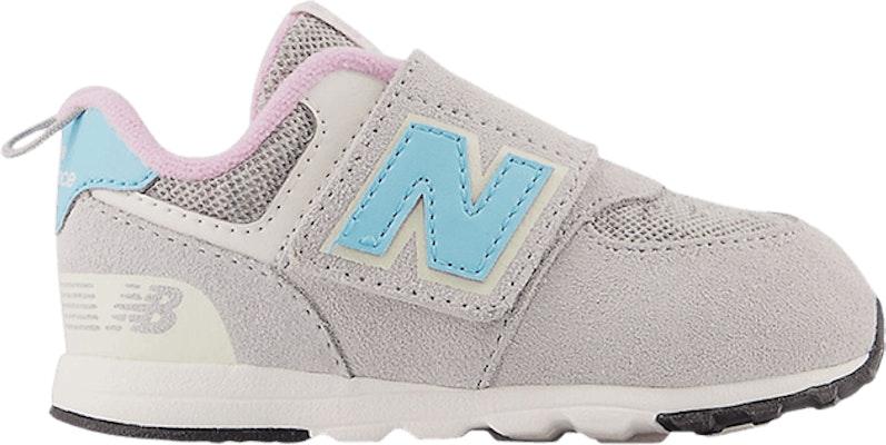(TD) New Balance 574 New-B Hook & Loop Wide 'Gris Brighton Aqua de Verano' NW574NB1-W Buy (TD) New Balance 574 New-B Hook & Loop Wide 'Gris Brighton Aqua de Verano' NW574NB1-W