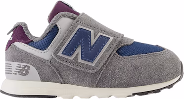 (Infant) New Balance 574 New-B Hook & Loop Wide 'Castlerock Navy' NW574KGN-W (Infant) New Balance 574 New-B Hook & Loop Wide 'Castlerock Navy' NW574KGN-W