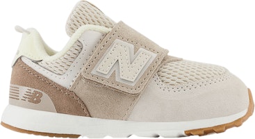 (Infant) New Balance 574 New-B Hook & Loop Wide 'Grey Wolf Sunrise' NW574DGY-W (Infant) New Balance 574 New-B Hook & Loop Wide 'Grey Wolf Sunrise' NW574DGY-W