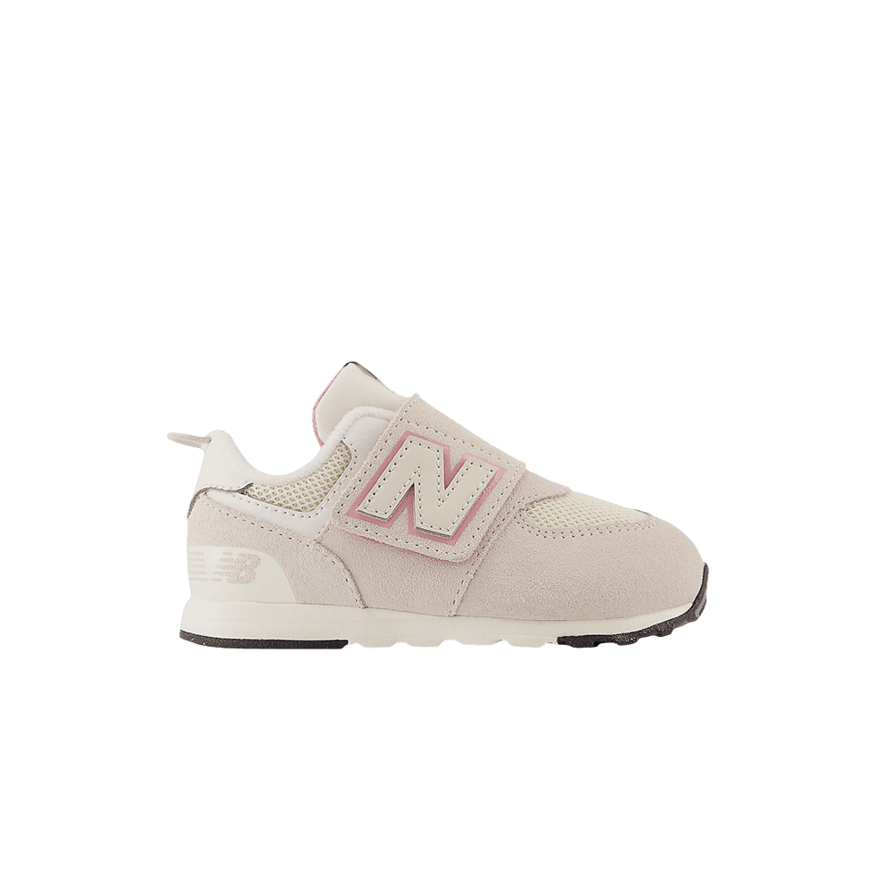 Buy (TD) New Balance 574 New-B Hook & Loop Wide 'Moonbeam Hazy Rose' Wanita Kanak-Kanak NW574KR1-W