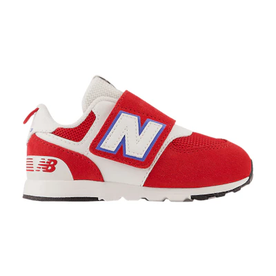 (Infant) NB 574 New-B Hook & Loop Wide 'Team Red'