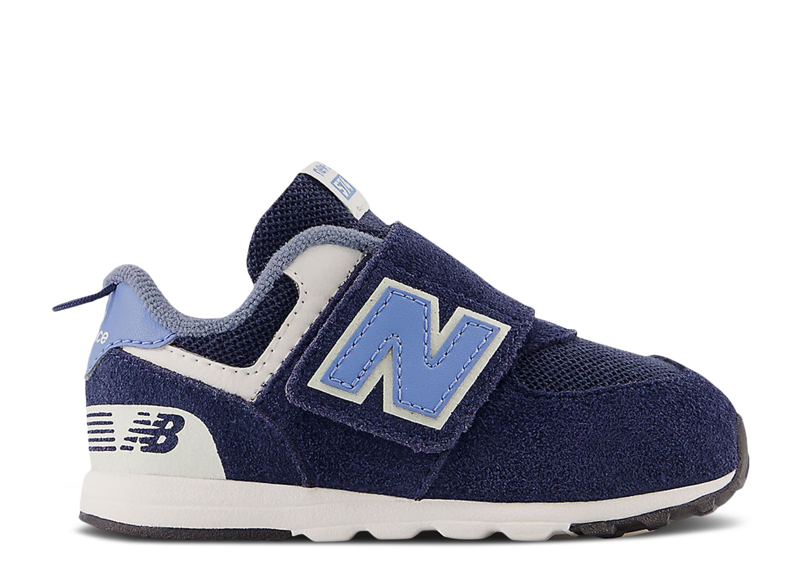 Buy (Infant) New Balance 574 New-B Hook & Loop X-Wide 'Heritage Blue' NW574ND1-XW