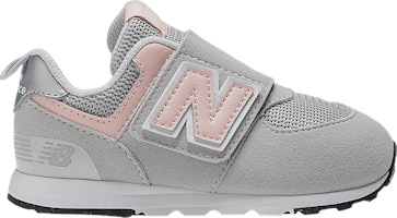 (Infant) New Balance 574 New-B Hook & Loop X-Wide 'Rain Cloud Pink Haze' NW574PK-XW (Infant) New Balance 574 New-B Hook & Loop X-Wide 'Rain Cloud Pink Haze' NW574PK-XW