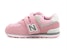 (TD) New Balance 574 Velcro Low-Top Lari 'Cute Pink' wanita IV574PP